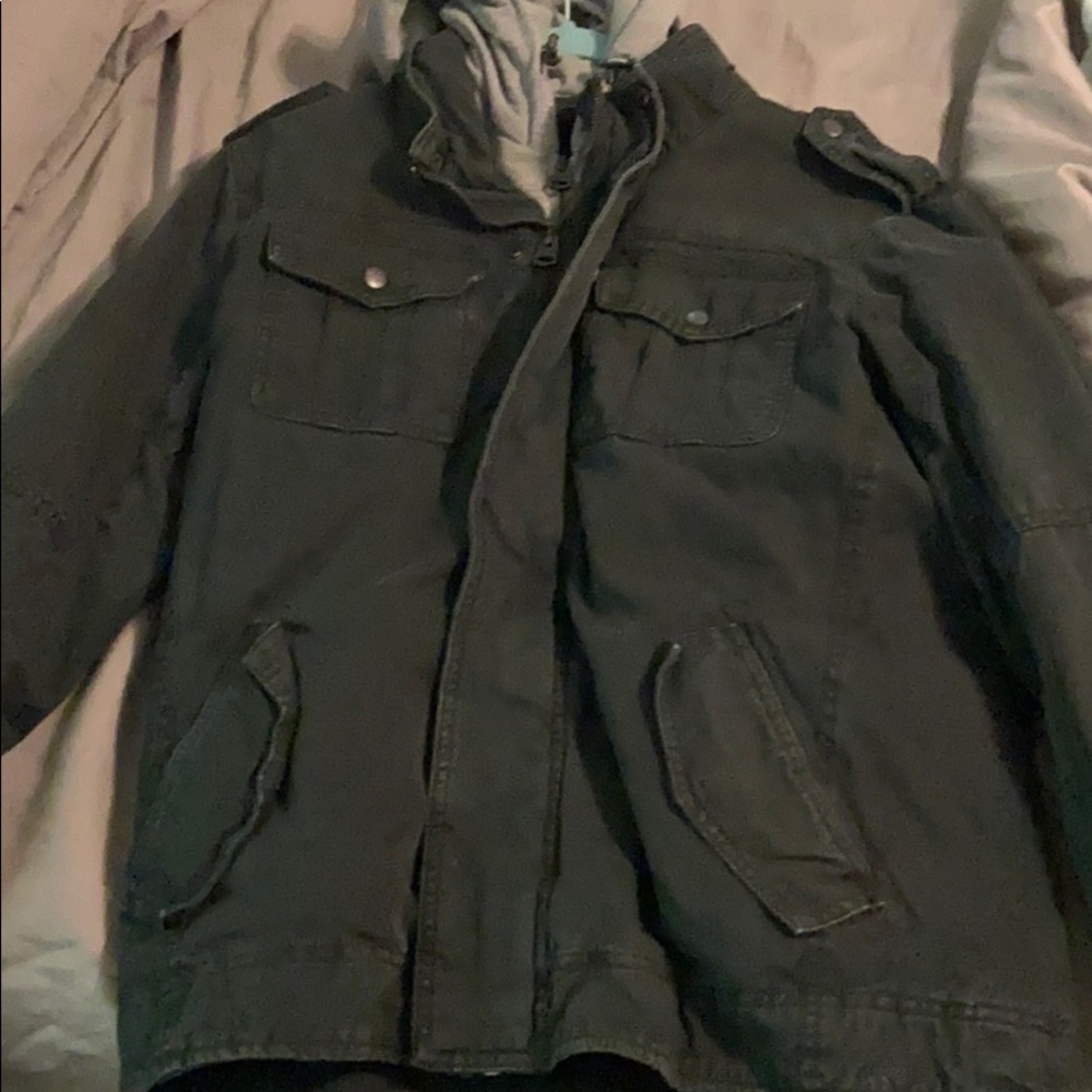 Jacket with a hood